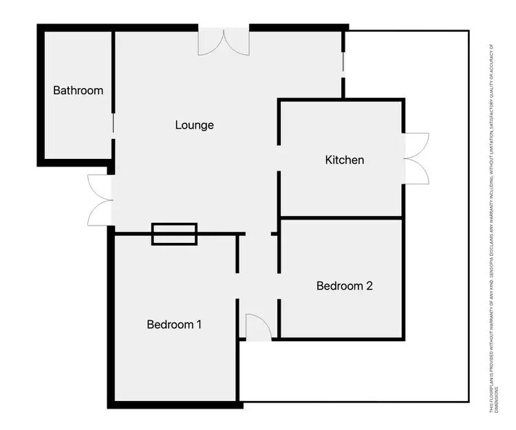 Floorplan of Homely house listing, 24-26 Currawa St, Patchewollock VIC 3491