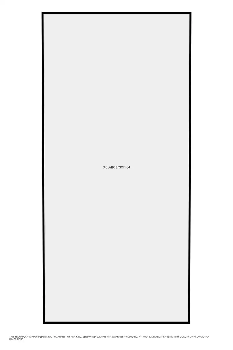 Floorplan of Homely land listing, 83 Anderson Street, Warracknabeal VIC 3393