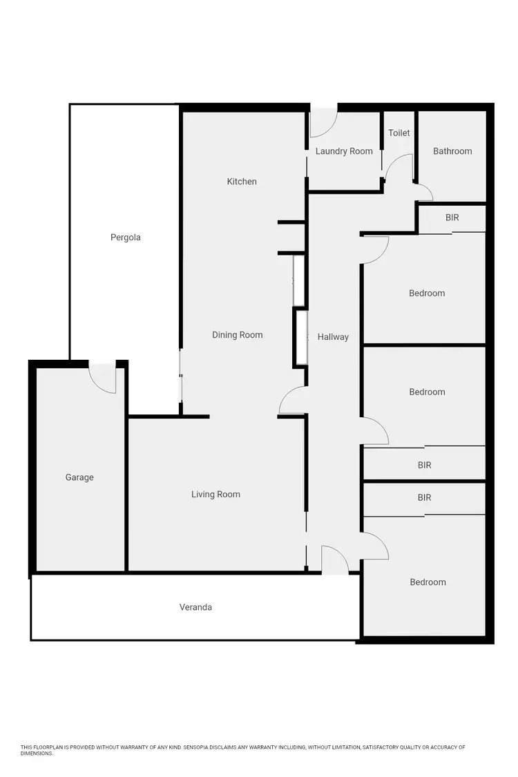 Floorplan of Homely house listing, 4 Blair Street, Donald VIC 3480