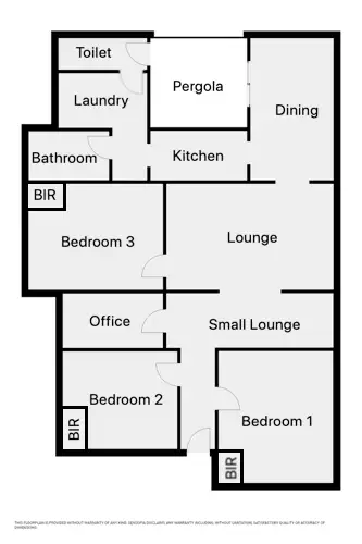 Floorplan of Homely house listing, 115 Cumming Avenue, Birchip VIC 3483