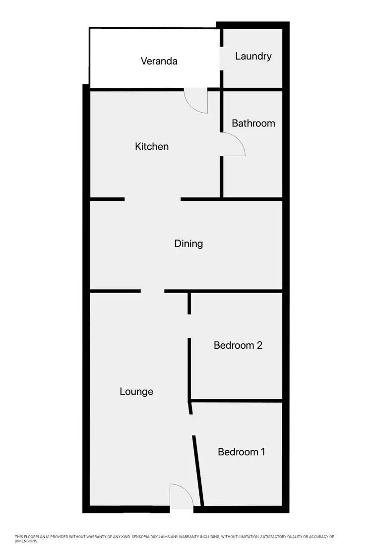 Floorplan of Homely house listing, 22 Federation St, Patchewollock VIC 3491