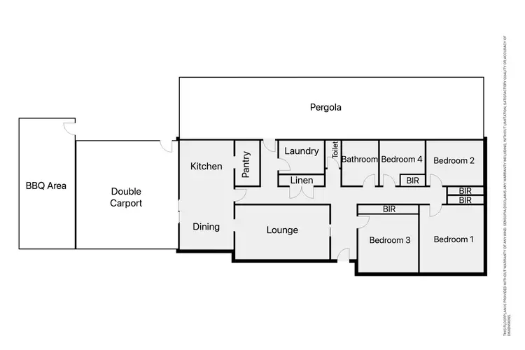 Floorplan of Homely house listing, 230 Woods St, Donald VIC 3480