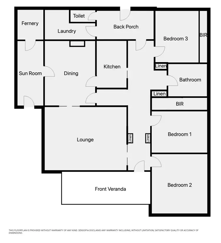 Floorplan of Homely house listing, 187 Scott St, Warracknabeal VIC 3393
