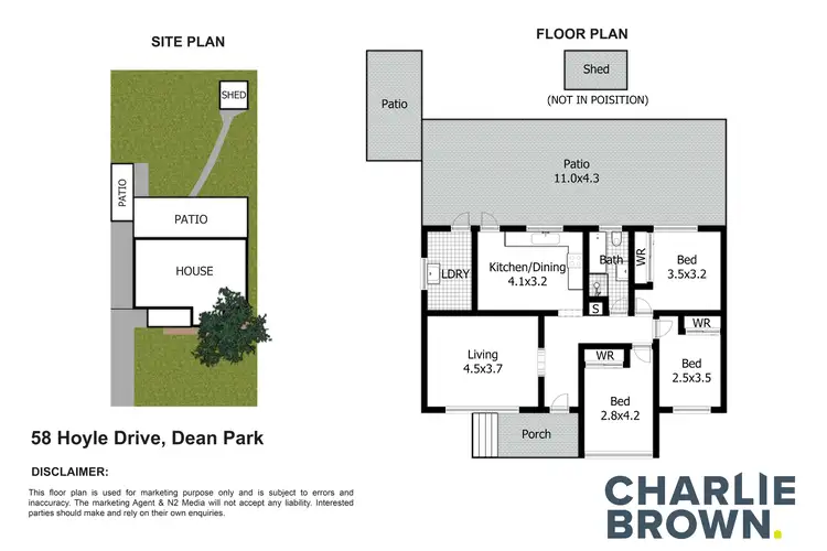 Floorplan of Homely house listing, 58 Hoyle dr, Dean Park NSW 2761