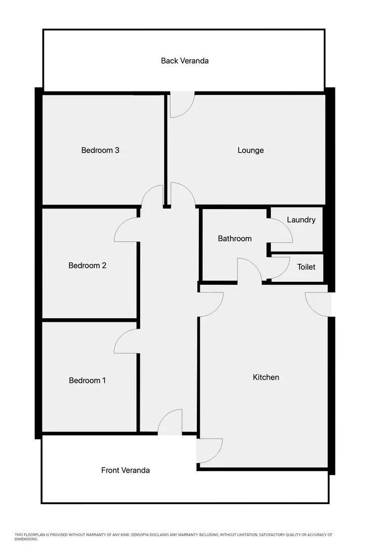Floorplan of Homely house listing, 22 Shank St, Warracknabeal VIC 3393