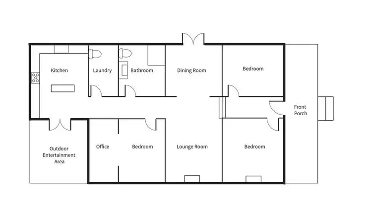 Floorplan of Homely house listing, 367 Rouse Street, Tenterfield NSW 2372