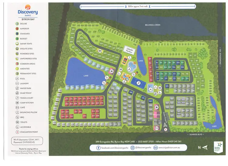 Floorplan of Homely house listing, 164/399 Ewingsdale Road, Byron Bay NSW 2481