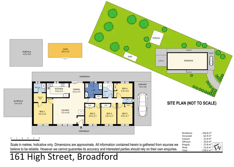 Floorplan of Homely house listing, 161 High Street, Broadford VIC 3658