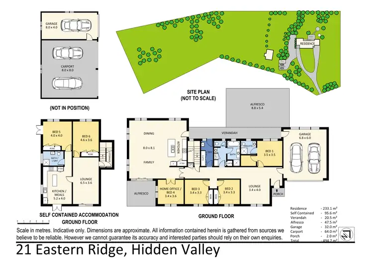 Floorplan of Homely house listing, 21 Eastern Ridge, Hidden Valley VIC 3756