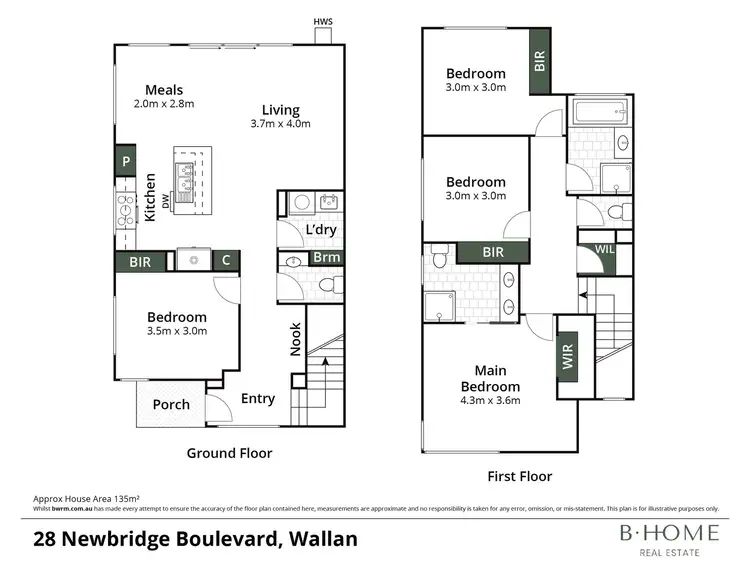 Floorplan of Homely house listing, 28 Newbridge Boulevard, Wallan VIC 3756