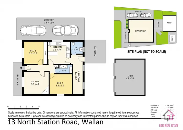 Floorplan of Homely house listing, 13 station street, Wallan VIC 3756