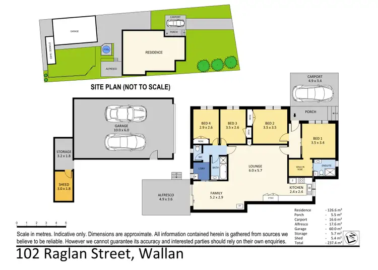 Floorplan of Homely house listing, 102 Raglan Street, Wallan VIC 3756