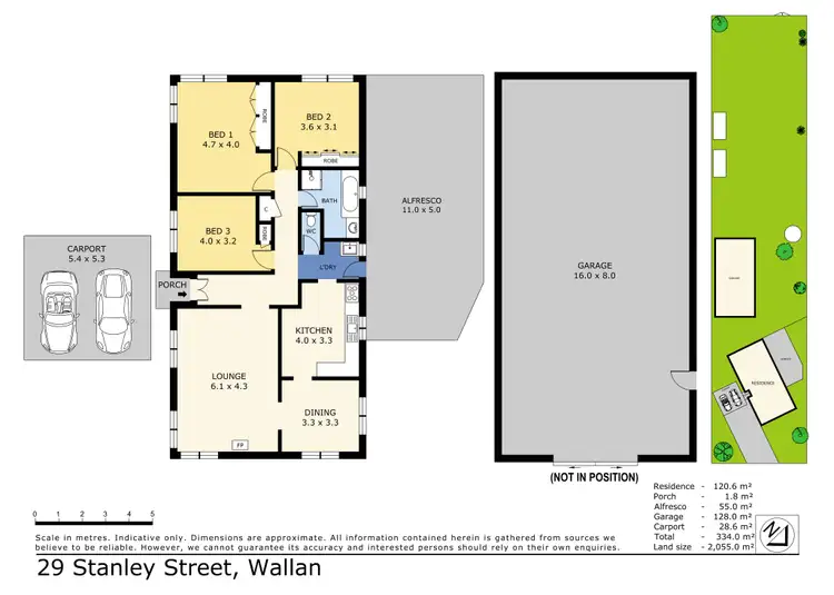 Floorplan of Homely house listing, 29 Stanley Street, Wallan VIC 3756