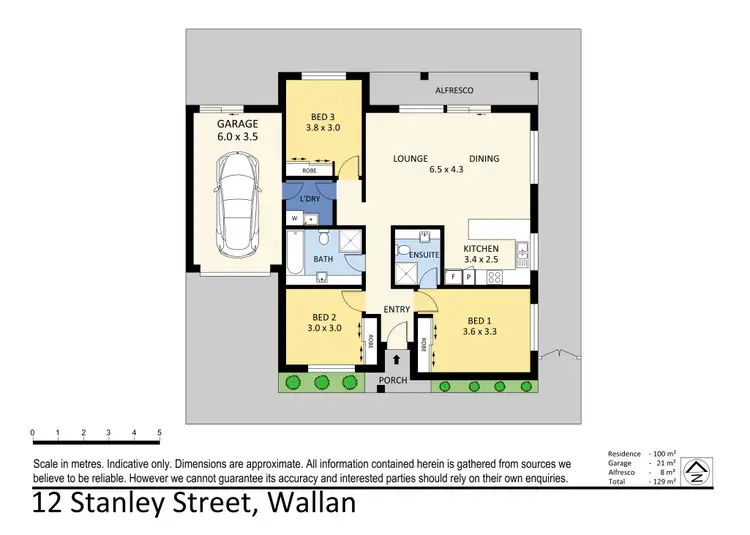 Floorplan of Homely unit listing, 7/12 Stanley Street, Wallan VIC 3756