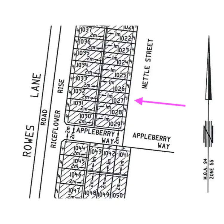 Floorplan of Homely land listing, 5 Nettle Street, Wallan VIC 3756