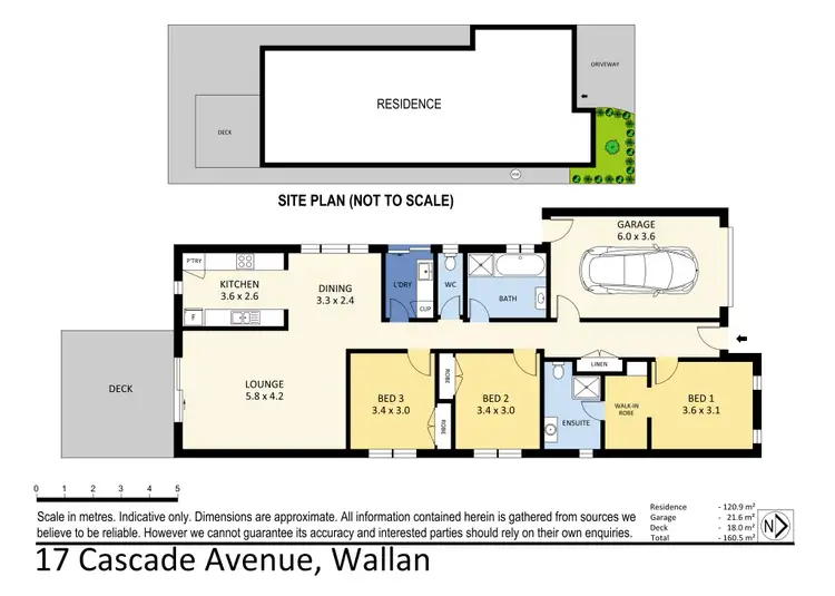 Floorplan of Homely house listing, 17 Cascade Avenue, Wallan VIC 3756
