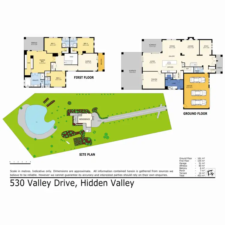 Floorplan of Homely rural property listing, 530 Valley Drive, Hidden Valley VIC 3756