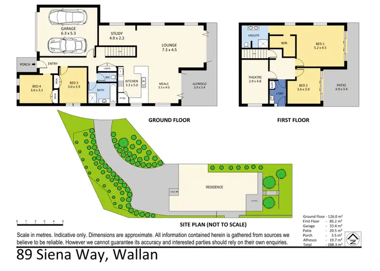 Floorplan of Homely house listing, 89 Siena Way, Hidden Valley VIC 3756