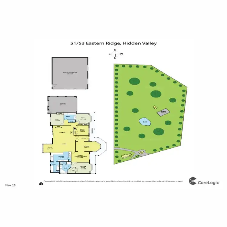 Floorplan of Homely rural property listing, 51-53 Eastern Ridge, Hidden Valley VIC 3756