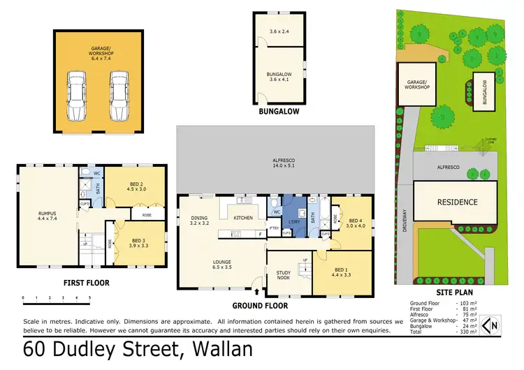 Floorplan of Homely house listing, 60 Dudley Street, Wallan VIC 3756