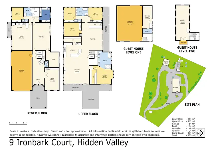Floorplan of Homely house listing, 9 Ironbark Court, Hidden Valley VIC 3756