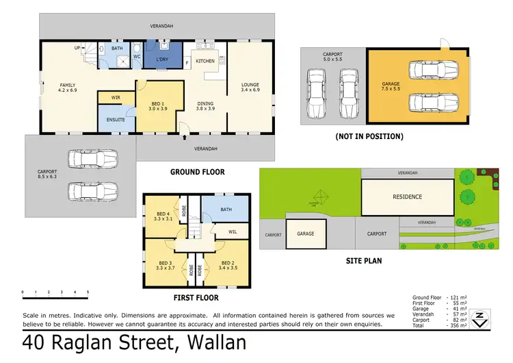 Floorplan of Homely house listing, 40 Raglan Street, Wallan VIC 3756