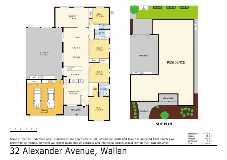 Floorplan of Homely house listing, 32 Alexander Avenue, Wallan VIC 3756