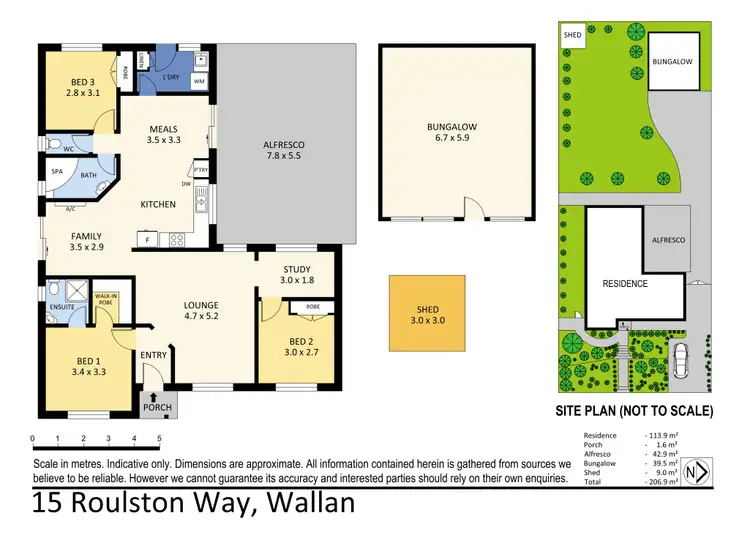 Floorplan of Homely house listing, 15 Roulston Way, Wallan VIC 3756