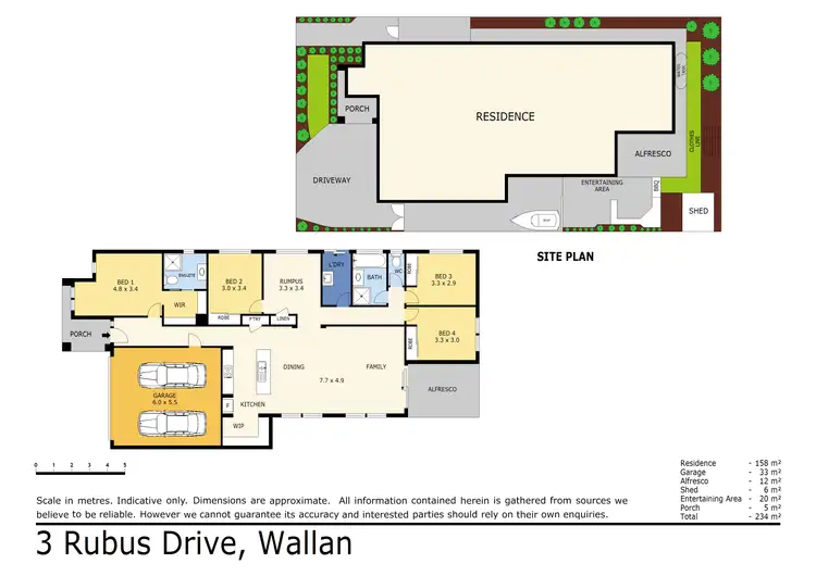 Floorplan of Homely house listing, 3 Rubus Drive, Wallan VIC 3756