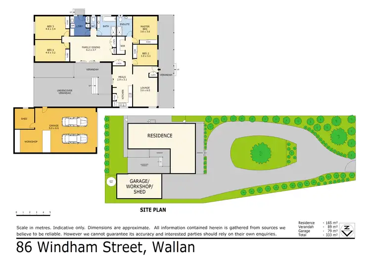 Floorplan of Homely house listing, 86 Windham Street, Wallan VIC 3756