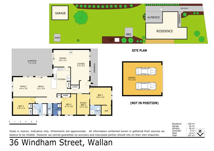 Floorplan of Homely house listing, 36 Windham Street, Wallan VIC 3756