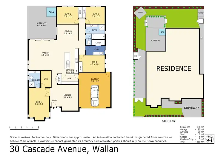 Floorplan of Homely house listing, 30 Cascade Avenue, Wallan VIC 3756