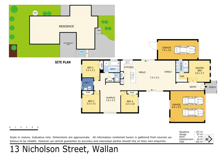 Floorplan of Homely house listing, 13 Nicholson Street, Wallan VIC 3756
