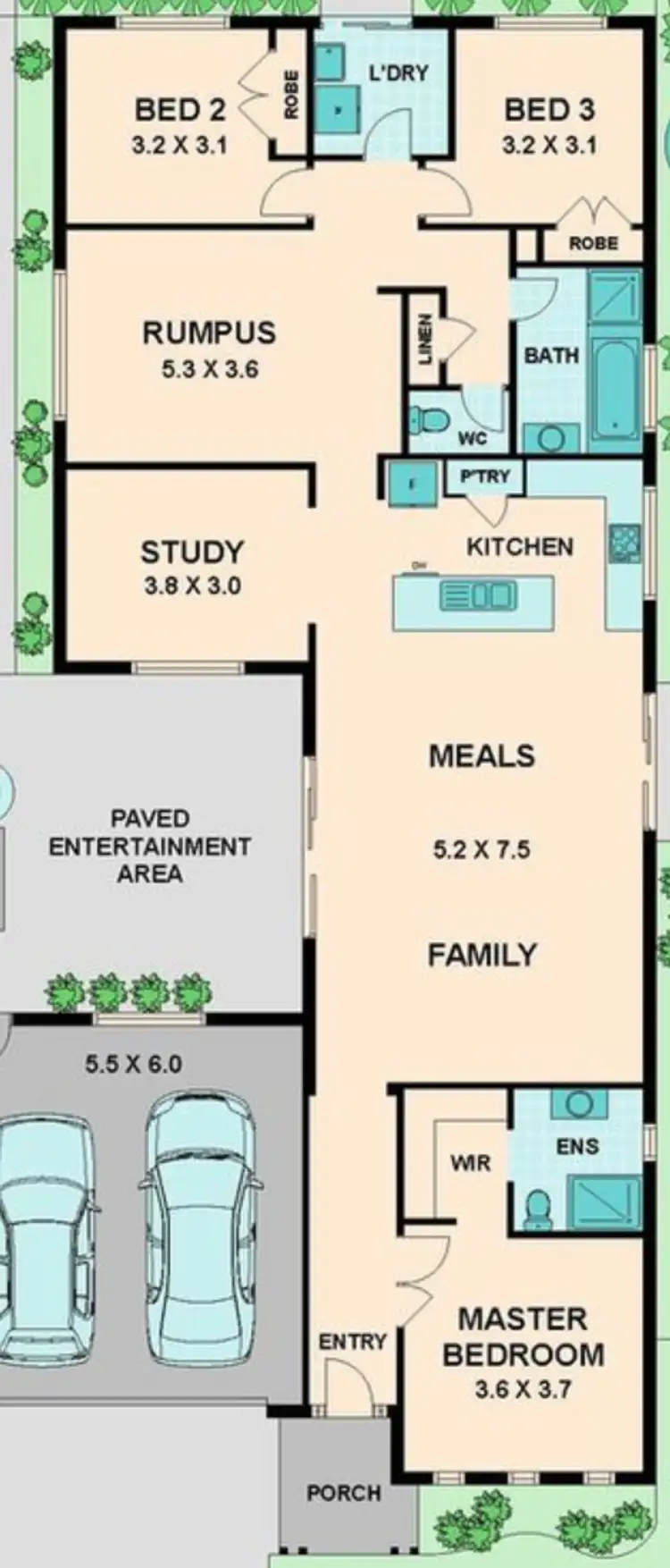 Floorplan of Homely house listing, 13 Nicholson Street, Wallan VIC 3756