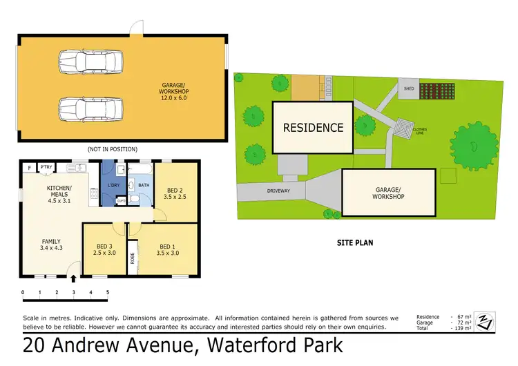 Floorplan of Homely house listing, 20 Andrew Avenue, Waterford Park VIC 3658