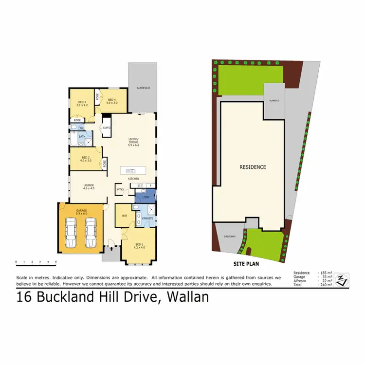 Floorplan of Homely house listing, 16 Buckland Hill Drive, Wallan VIC 3756