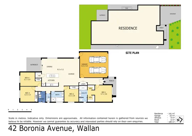 Floorplan of Homely house listing, 42 Boronia Avenue, Wallan VIC 3756