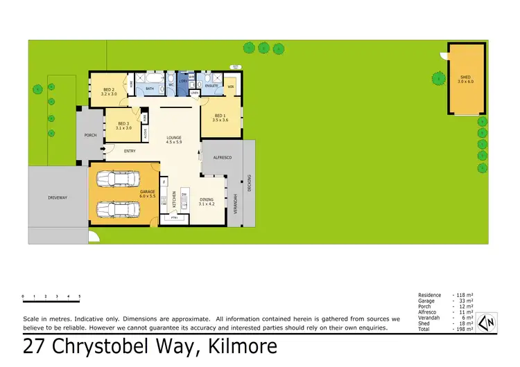 Floorplan of Homely house listing, 27 Chrystobel Way, Kilmore VIC 3764