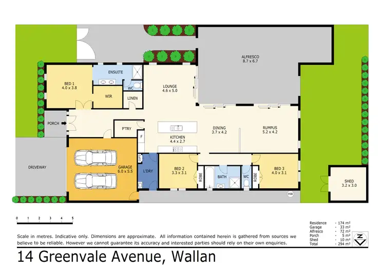 Floorplan of Homely house listing, 14 Greenvale Avenue, Wallan VIC 3756