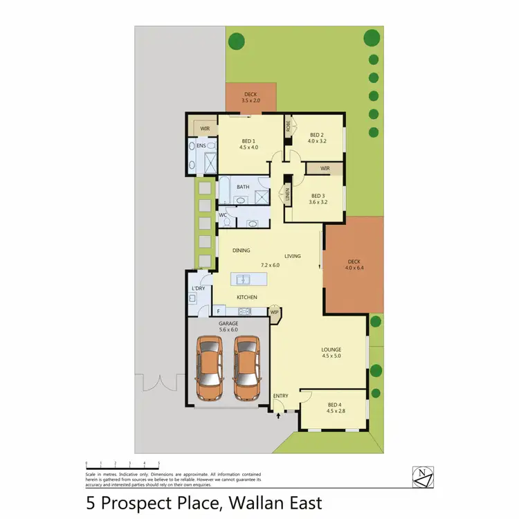 Floorplan of Homely house listing, 5 Prospect Place, Wallan VIC 3756