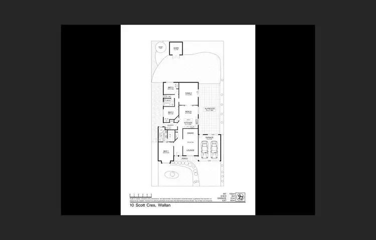 Floorplan of Homely house listing, 10 Scott Crescent, Wallan VIC 3756