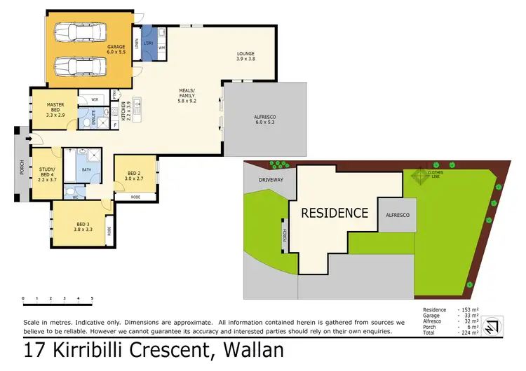 Floorplan of Homely house listing, 17 Kirribilli Crescent, Wallan VIC 3756