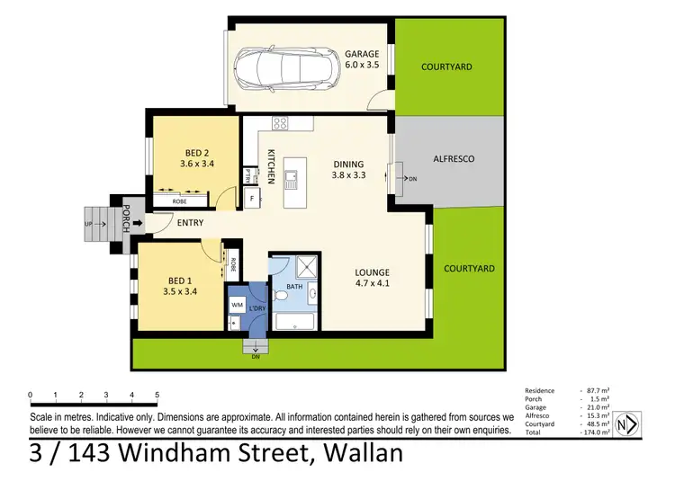 Floorplan of Homely unit listing, 3/143 Windham Street, Wallan VIC 3756