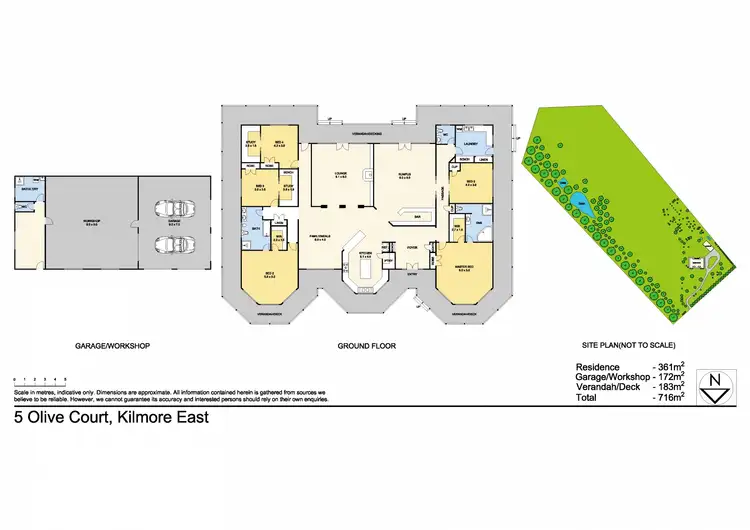 Floorplan of Homely rural property listing, 5 Olive Court, Kilmore East VIC 3764