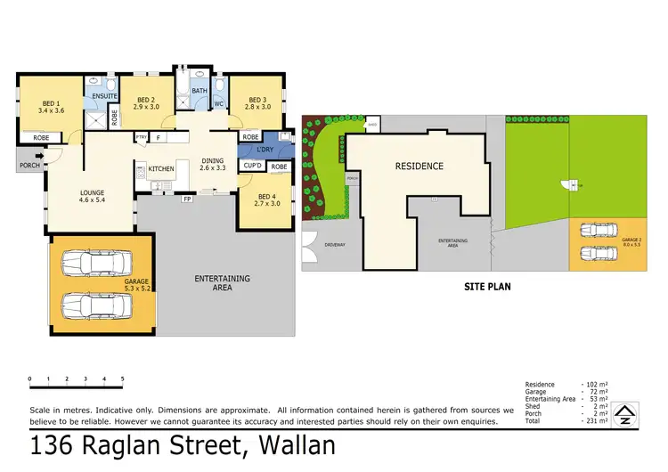 Floorplan of Homely house listing, 136 Raglan Street, Wallan VIC 3756