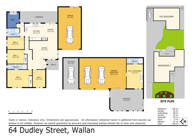 Floorplan of Homely house listing, 64 Dudley Street, Wallan VIC 3756