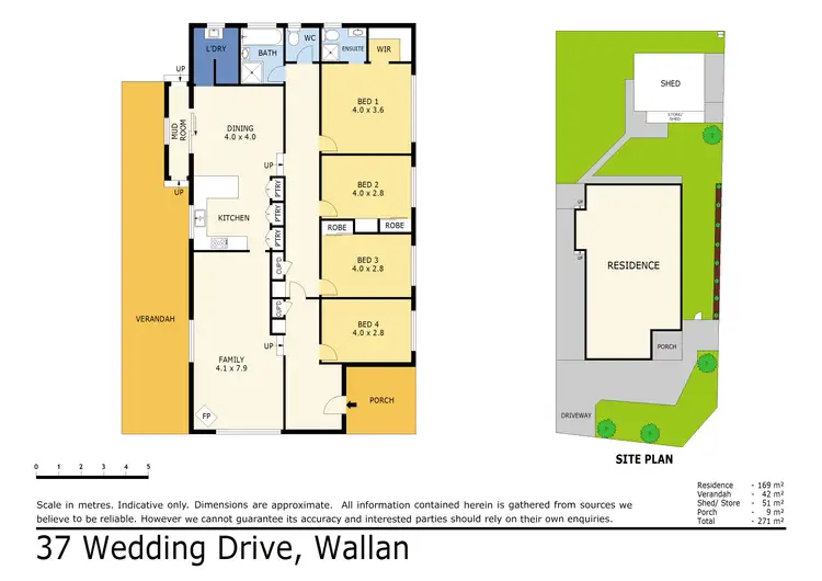 Floorplan of Homely house listing, 37 Wedding Drive, Wallan VIC 3756