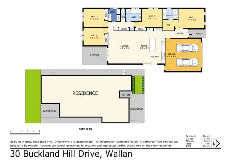 Floorplan of Homely house listing, 30 Buckland Hill Drive, Wallan VIC 3756