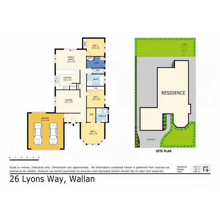 Floorplan of Homely house listing, 26 Lyons Way, Wallan VIC 3756