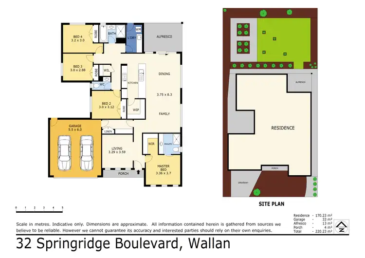 Floorplan of Homely house listing, 32 Springridge Boulevard, Wallan VIC 3756